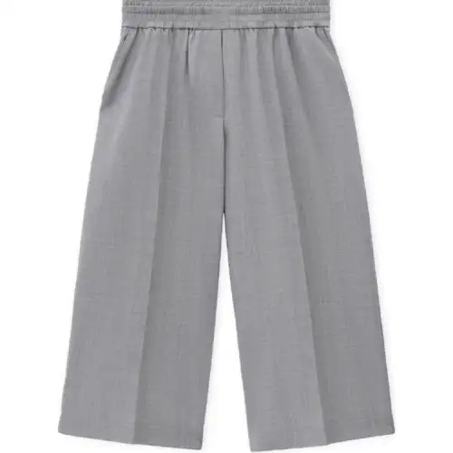 LOEWE SS25 Women's Pre Selection Collection Casual Pants Women's Light Gray