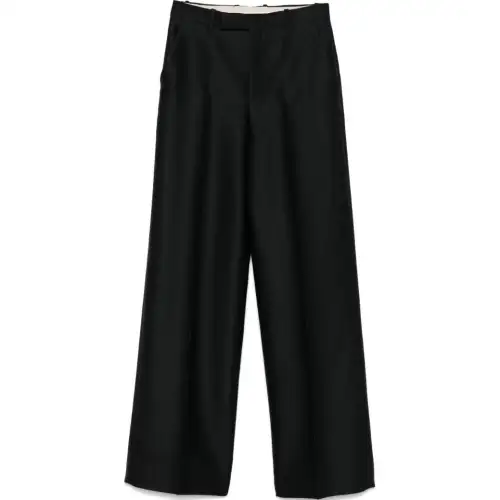 GUCCI Embroidered Gabardine Trousers