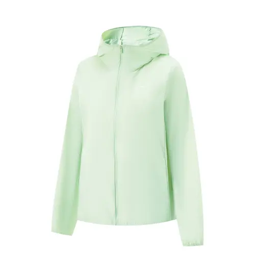 Li Ning Fitness Series Trench Coat Women's Tallow Green
