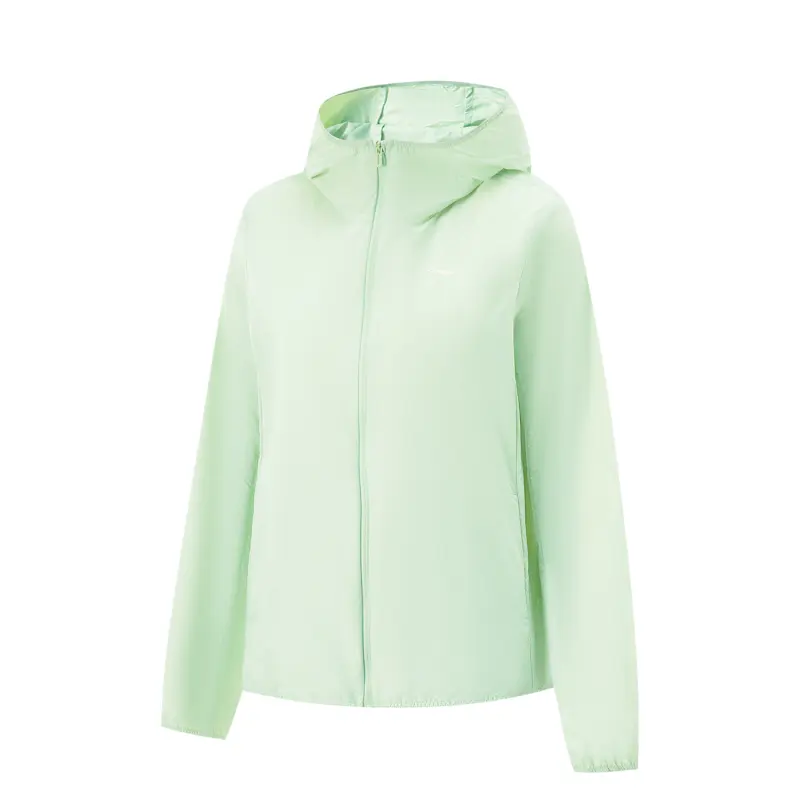 Li Ning Fitness Series Trench Coat Women's Tallow Green
