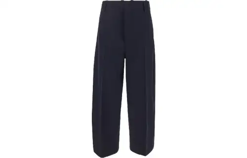 Bottega Veneta Casual Pants Women's Marine Blue