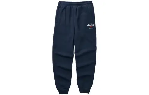 Skechers Colorful Casual Pants Women's Navy Blue/002Z Thickened And Fleece Lined Cuffed Pants
