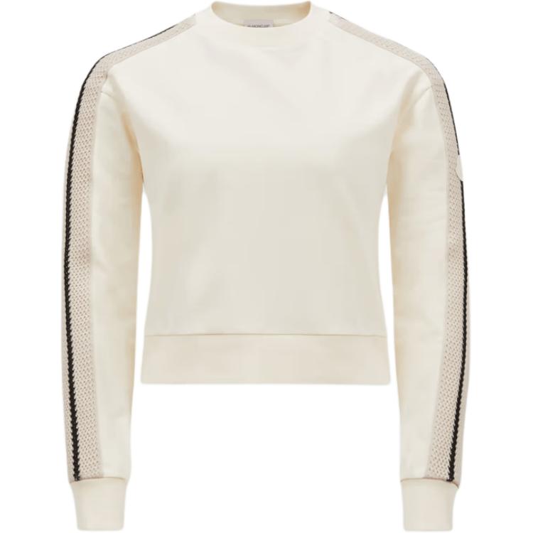 Женское худи Moncler Moncler SS25 (белое)