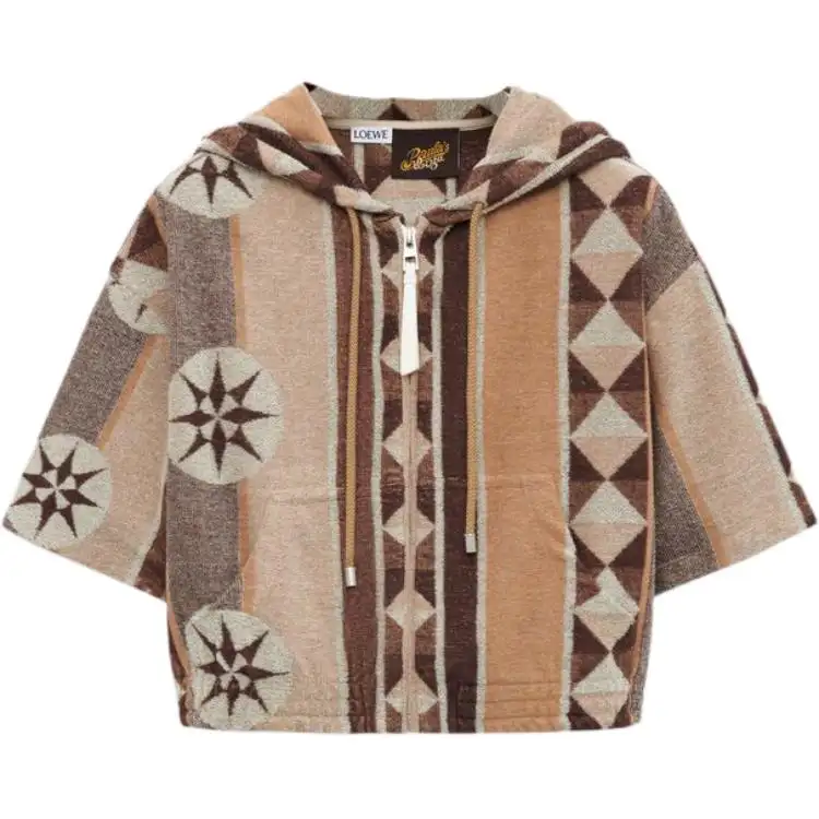 LOEWE Paula's Ibiza Hoodie 'Beige/Multicolor'