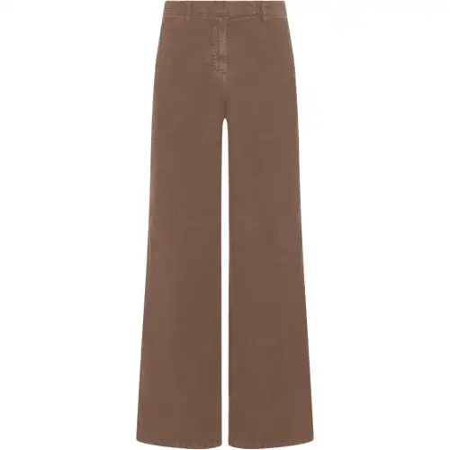 THE ROW Casual Pants Women's Umber Moderate Straight Fit Pants