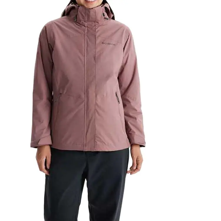 Columbia Waterproof Windbreaker Jacket Women's Pink/609