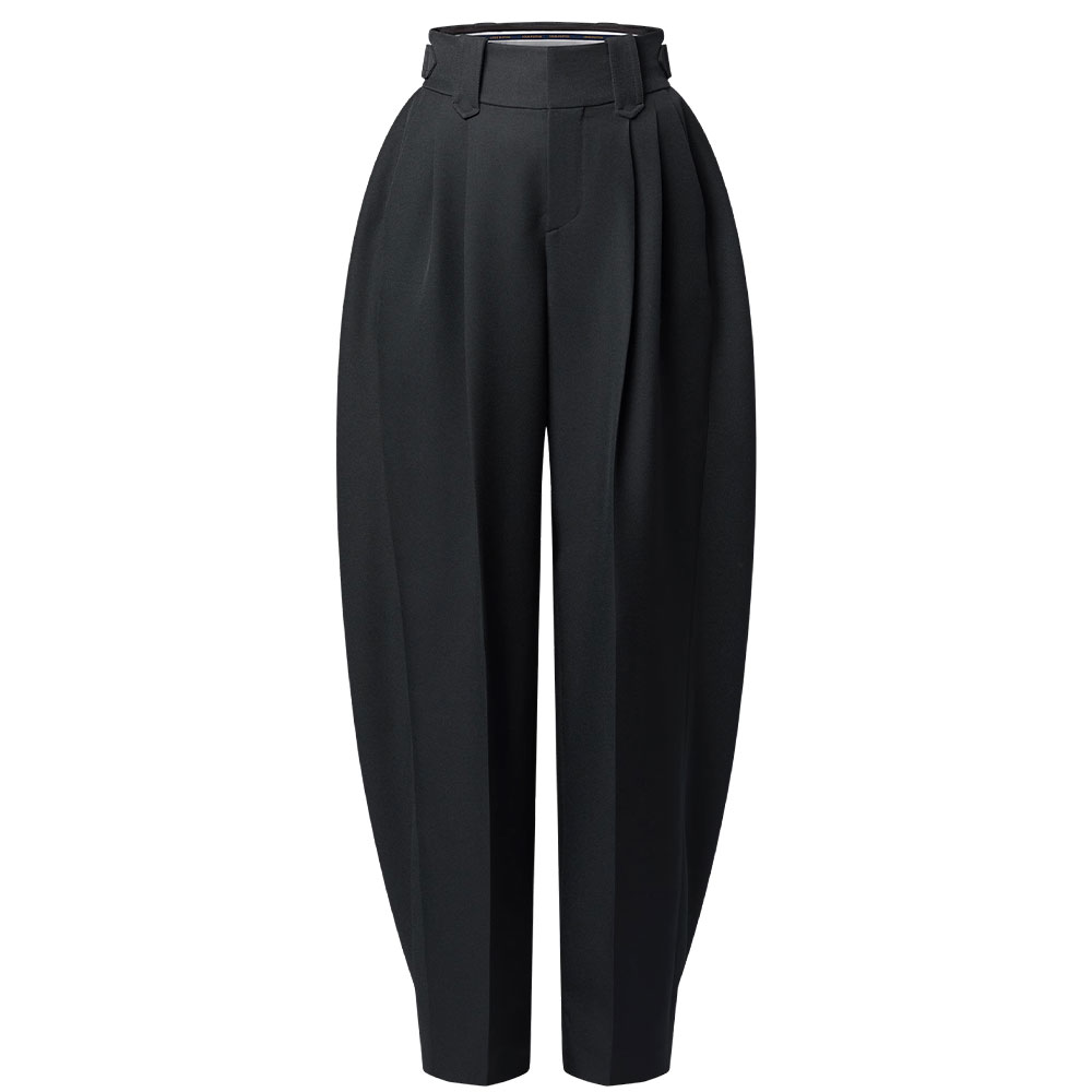 LOUIS VUITTON Technical Gabardine Pleat Pants