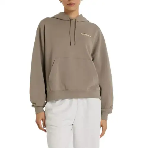 New Balance MultiColorLogo Sweatshirt Women's Brown DOK