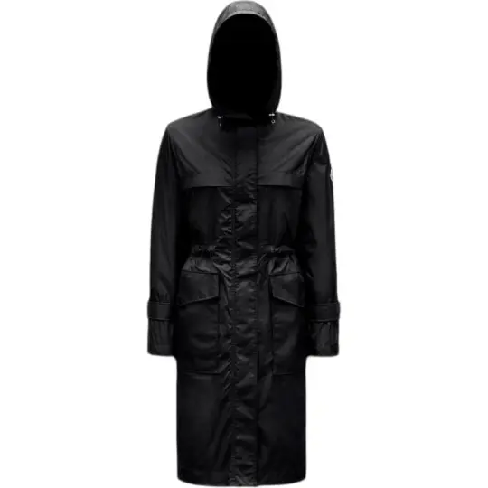 Moncler Trench Coat Women's Black
