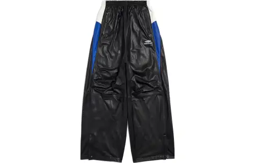Balenciaga Casual Pants Loose Fit Women's Black