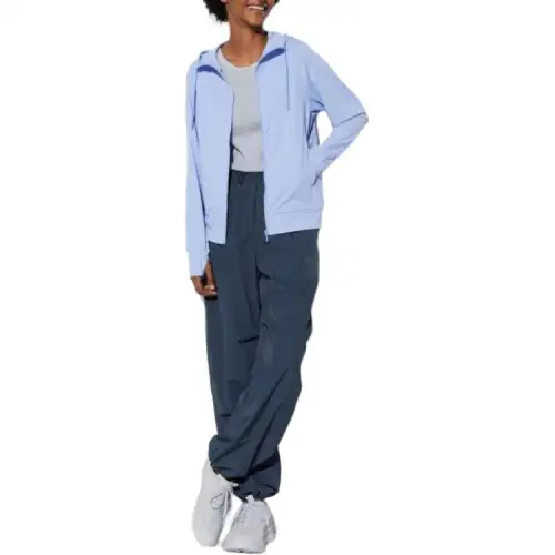 UNIQLO AIRism Sun Protection Clothing Women's Sea Salt Blue