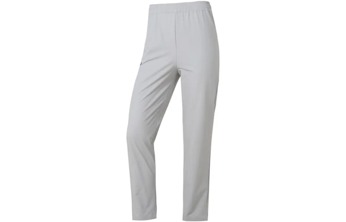 Under Armour Casual Pants Women's Light Gray Moderate Straight Fit Pants