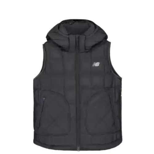 New Balance Vests Women's Black DKG NJE47252 Hooded Non Detachable Moderate Other