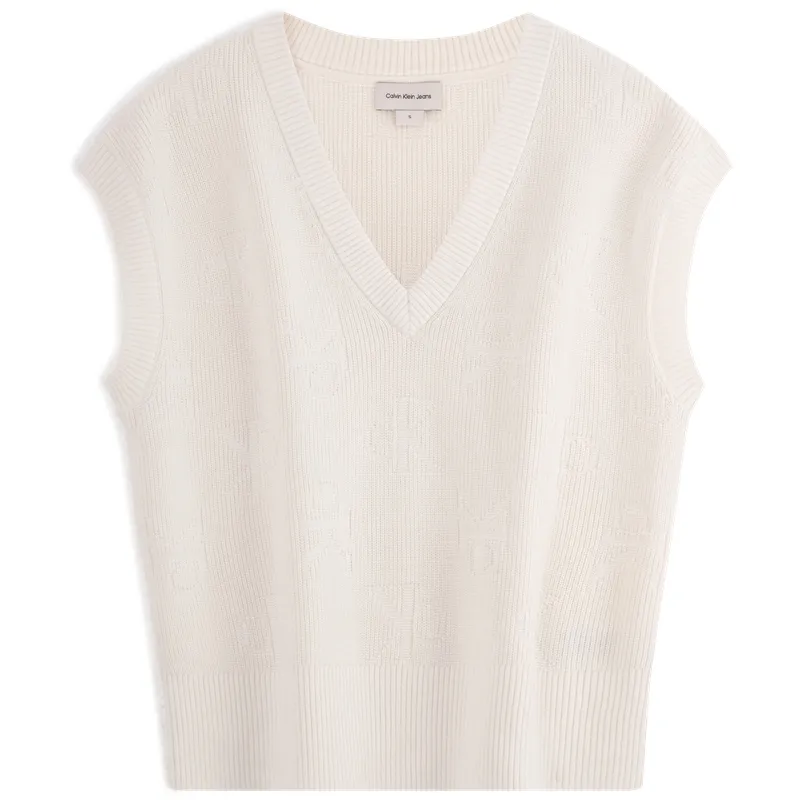 CALVIN KLEIN Vest Women's Ivory