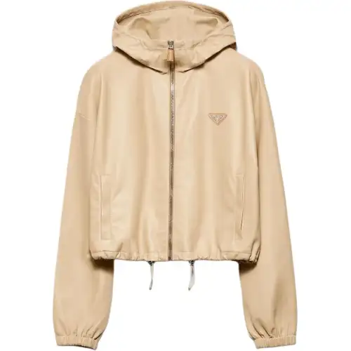 Prada nappa leather jacket
