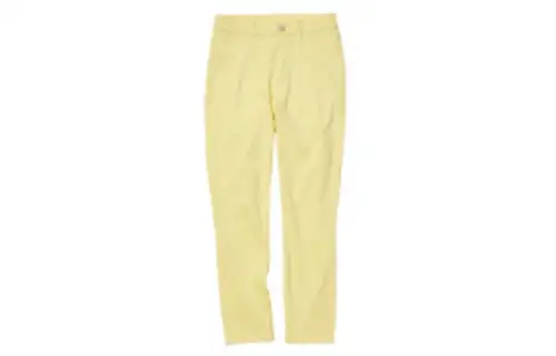 UNIQLO Casual Pants Women's Yellow Moderate Slim Fit Pants
