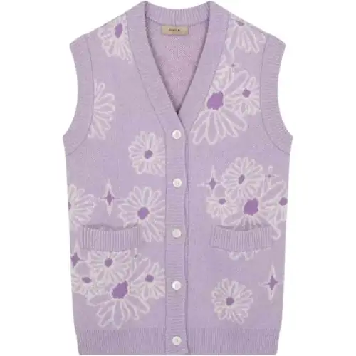 Burberry SS24 Vest Women's Light Purple