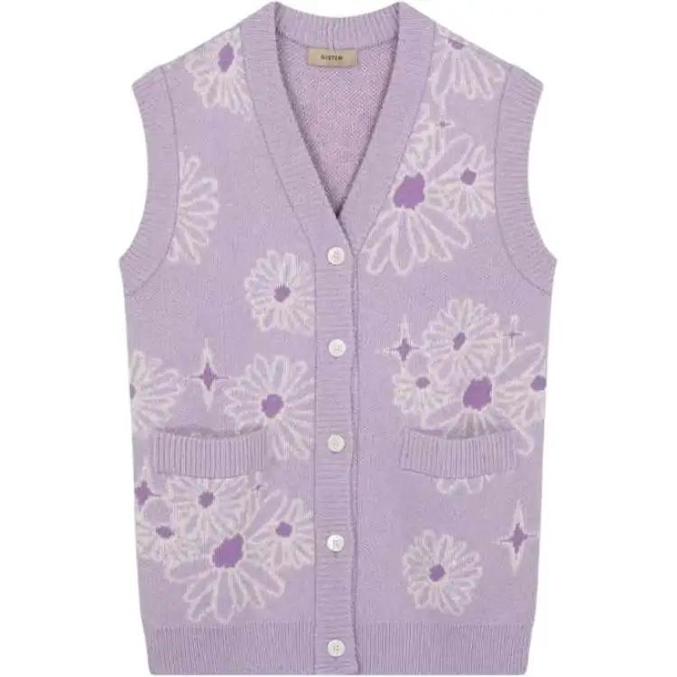 Burberry SS24 Vest Women's Light Purple