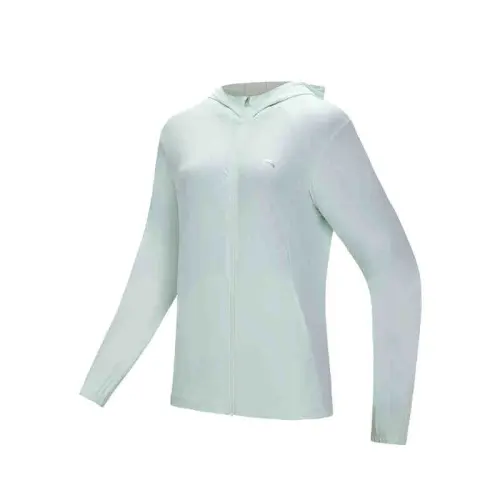 Anta Variety Training Collection Breathable UV Protection Sun Protection Clothing Women's Wuzhi Aqua Green