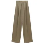 LOEWE Casual Pants Women's Khaki Brown