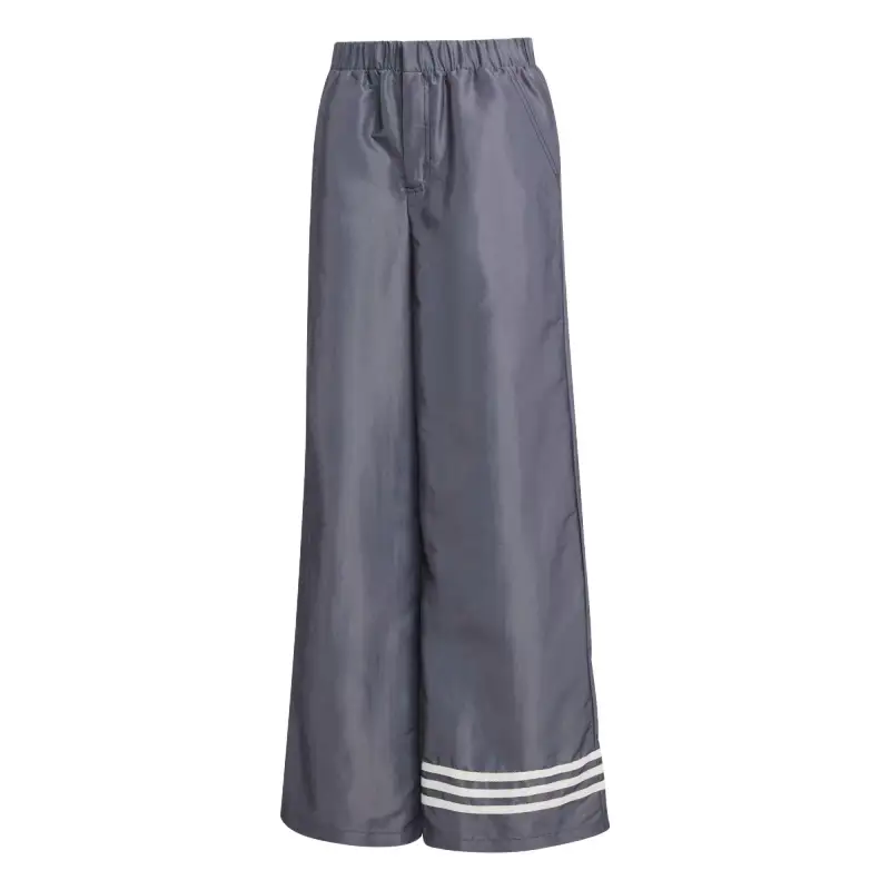 Adidas Originals Casual Pants Women's Gray Moderate Straight Fit Pants