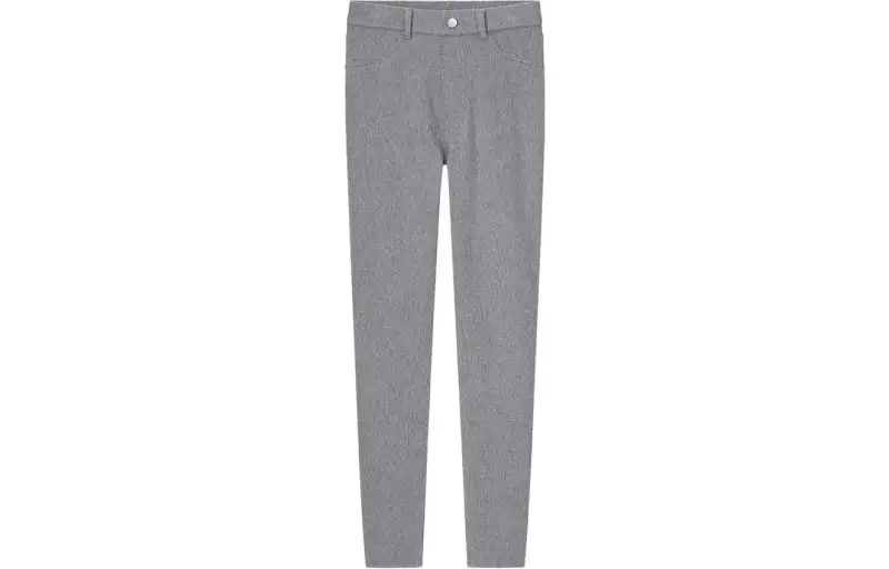 UNIQLO Casual Pants Women's Sky Gray Moderate Straight Fit Pants