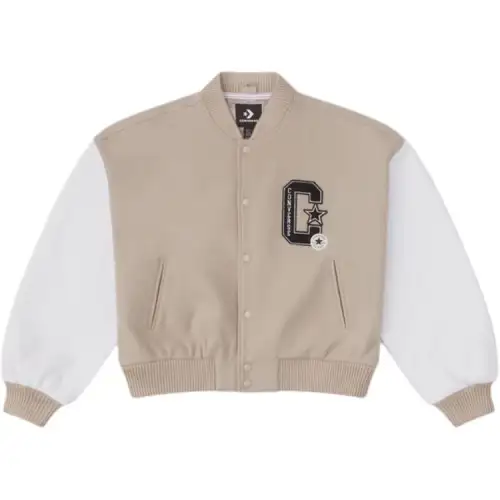 Converse Baseball Jacket Women's Brown