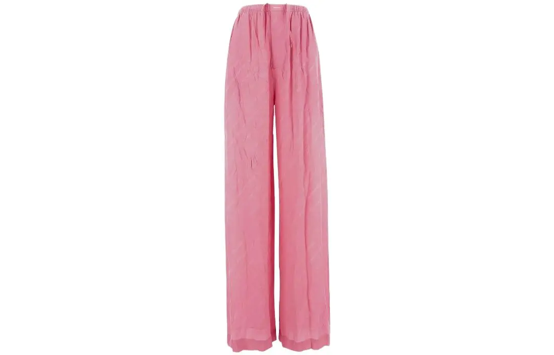 Balenciaga SS23 Casual Pants Regular Fit Women's Pink
