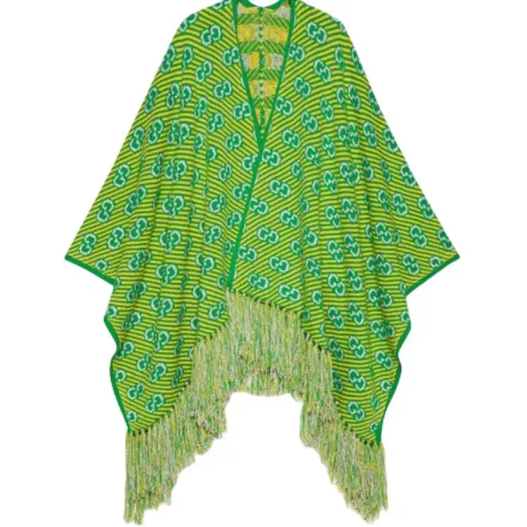 GUCCI Cloaks Women's Green Moderate