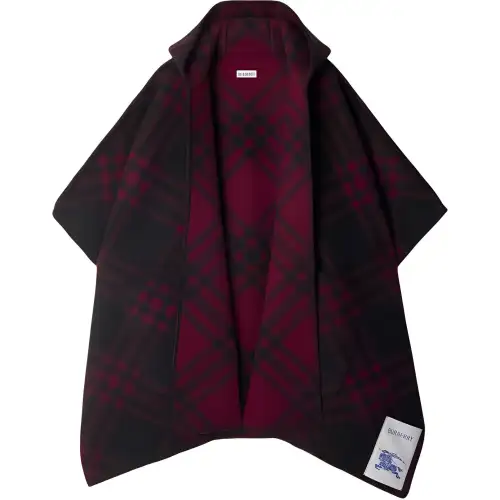 Burberry Cloak Women's Cranberry Orange