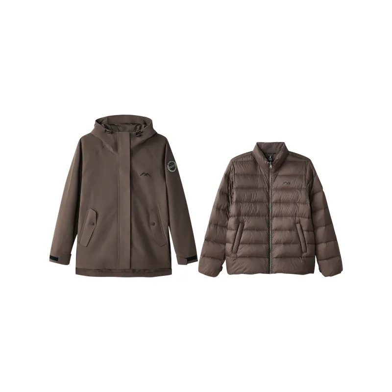 Skechers Windbreaker Jacket Women's Chocolate Brown