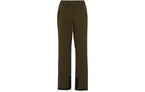 PRADA Casual Pants Women's Army Green Moderate Straight Fit Pants