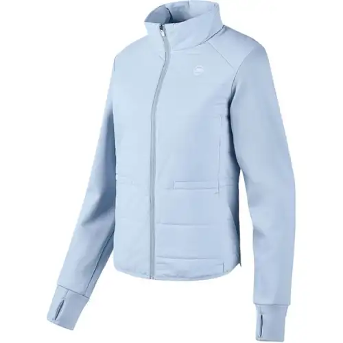 Skechers Puffer Jacket Women's Light Gray Blue