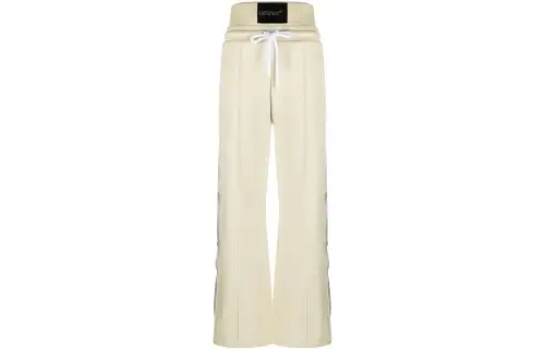 OFF WHITE High waisted Side stripe Track Pants