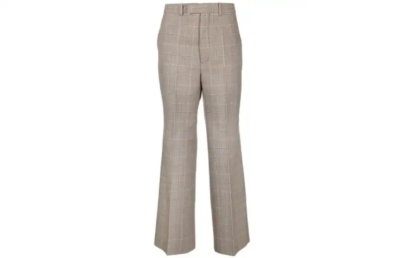 GUCCI Casual Pants Women's Gray Moderate Straight Fit Pants