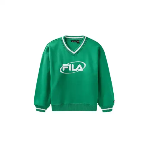 FILA x Hailey Sweatshirt Women's 1 Pack Green White