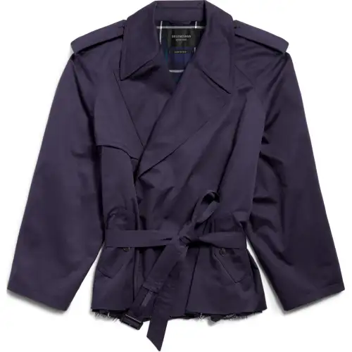 Balenciaga belted jacket