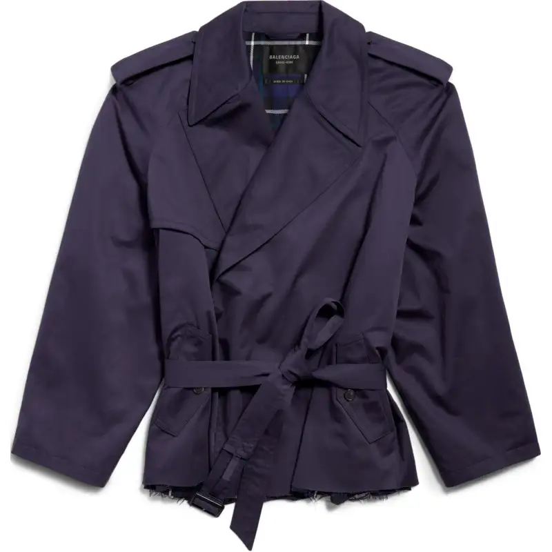 Balenciaga belted jacket