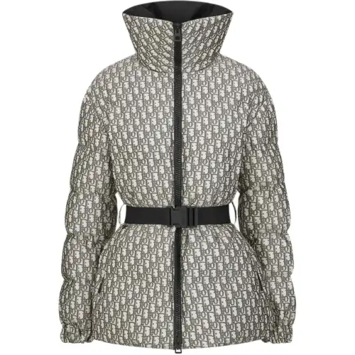 DIOR FW24 Puffer Jacket Women's Gray