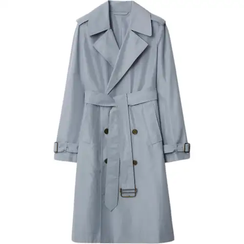 Burberry silk trench coat