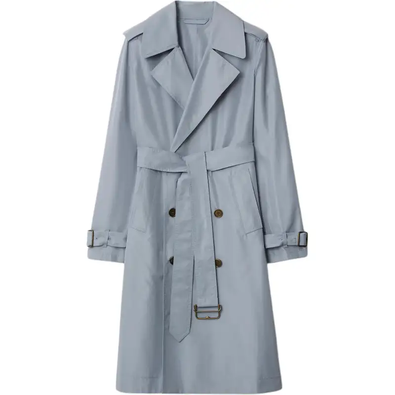 Burberry silk trench coat