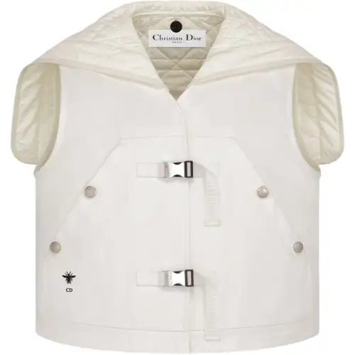 DIOR Vests Women's Ecru Moderate