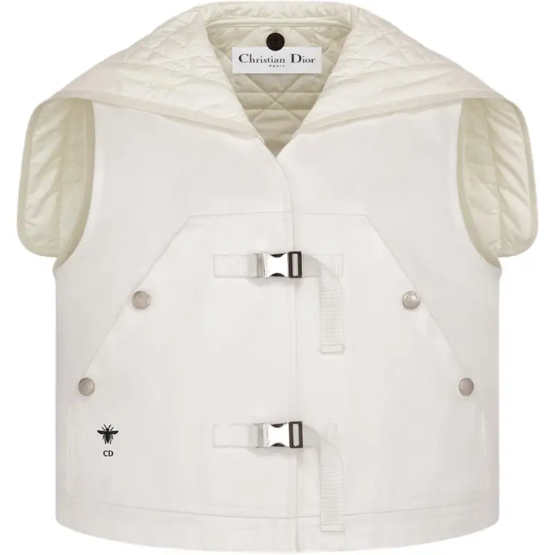 DIOR Vests Women's Ecru Moderate