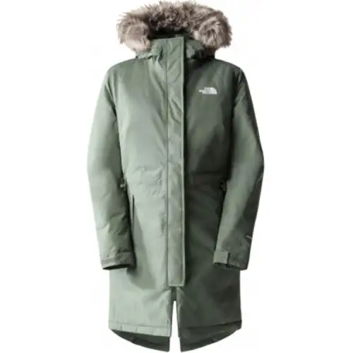 THE NORTH FACE Zaneck W RECYCLED THYME Parka Coat Women's Green