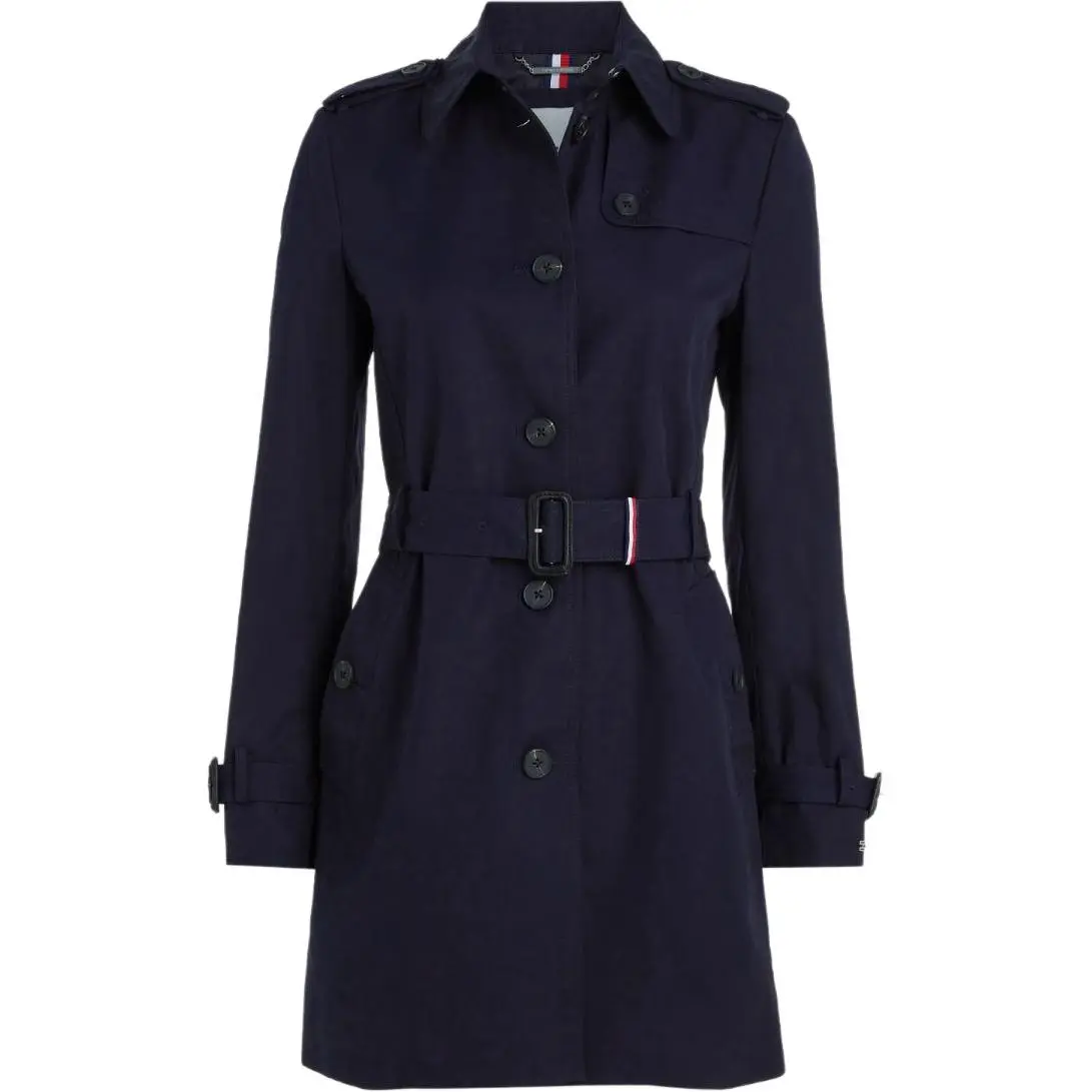 Tommy Hilfiger Coat Women's Navy Blue