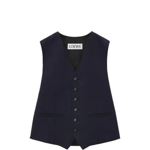 LOEWE Twill Satin Vest