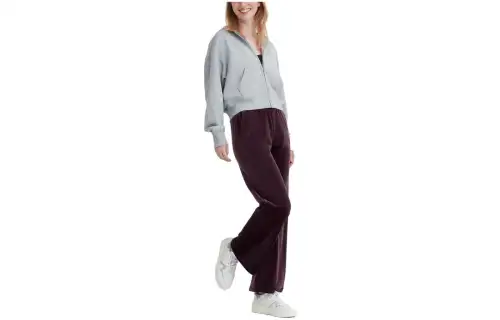UNIQLO Casual Pants Women's Burgundy Moderate Straight Fit Pants