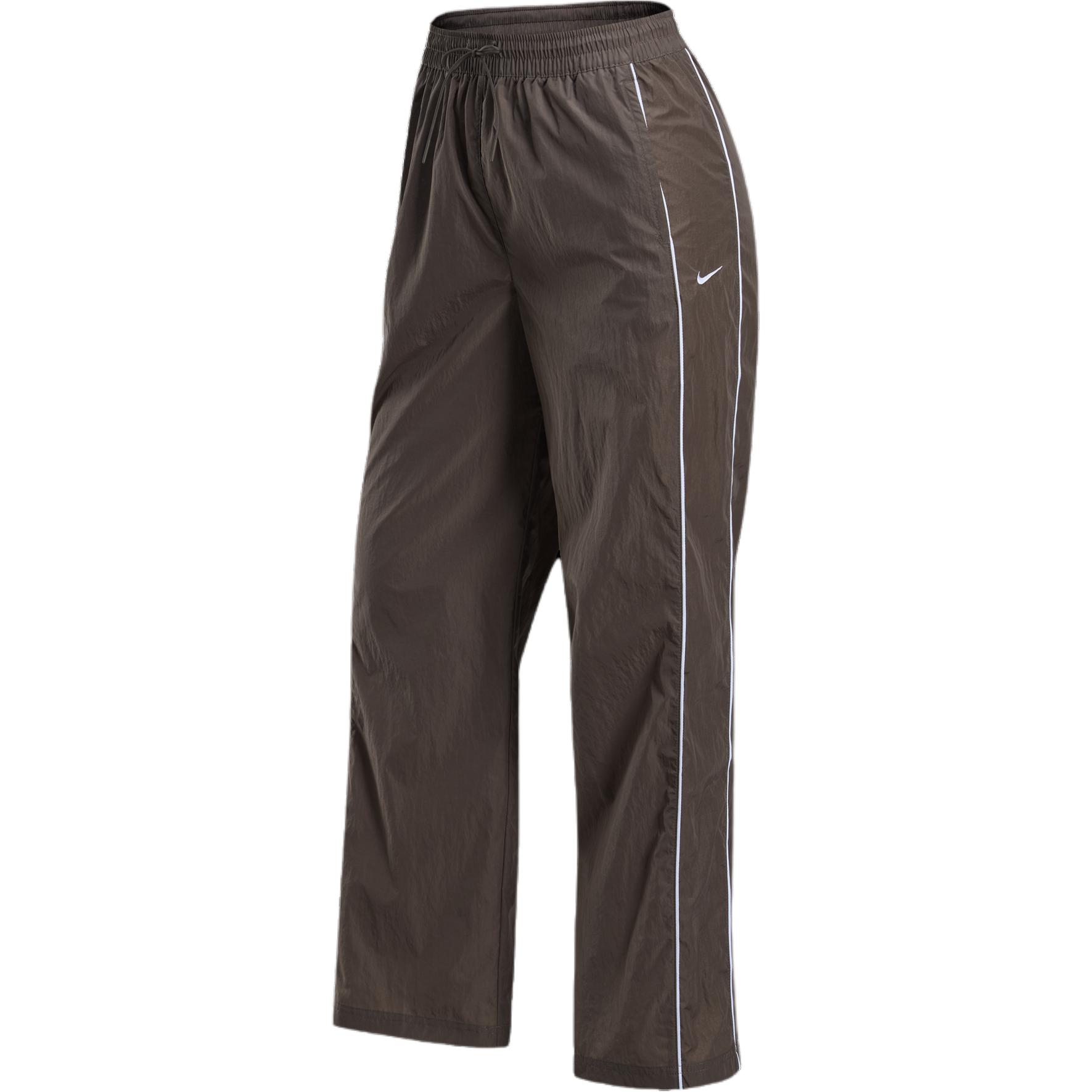 Женские штаны Nike Nike Swoosh Windrunner (серые)