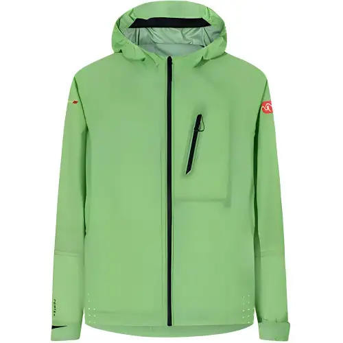 Anta Outdoor Collection Waterproof, Windproof, And Breathable Windbreaker Jacket Women's Sandy Tea Green