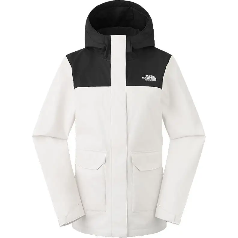 THE NORTH FACE Urban Exploration Waterproof, Windproof, And Water Repellent Windbreaker Jacket Women's Dune White
